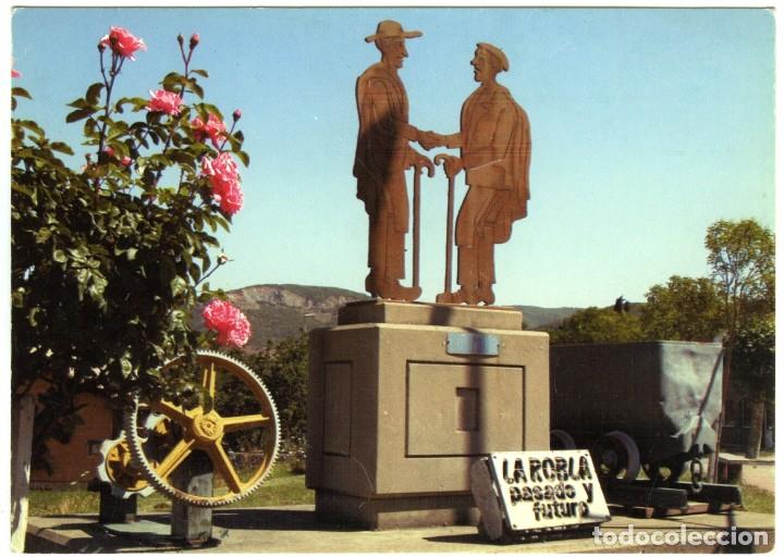Postales: LA ROBLA. Le&oacute;n. La Conrobla. Sin circular. - Foto 1
