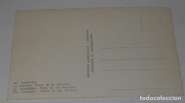 Postales: TARJETA POSTAL ANTIGUA DE ZAMORA - Foto 2