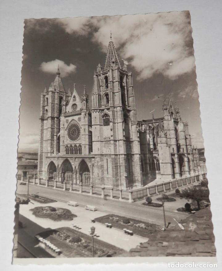 Postales: TARJETA POSTAL ANTIGUA DE LEON - Foto 1