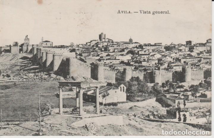 Postales: AVILA. VISTA GENERAL .... MANCHAS EN PARTE SUPERIOR