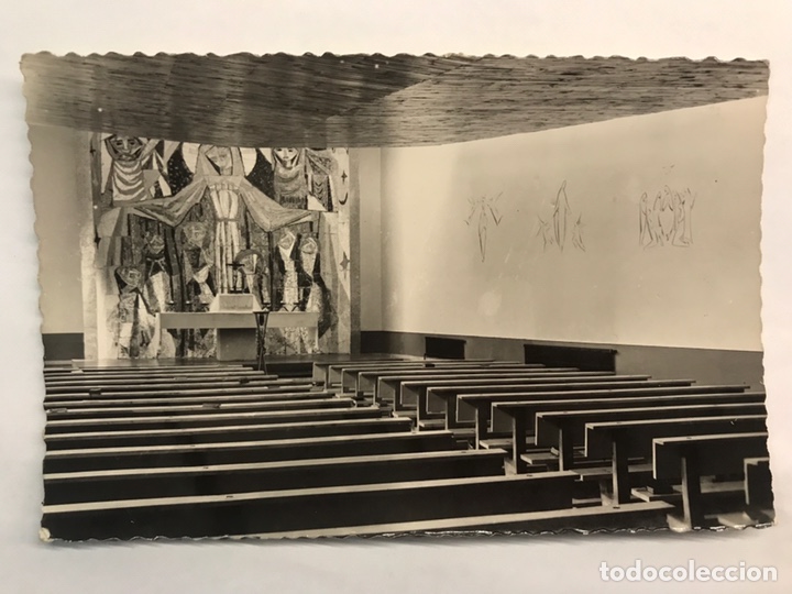 Postales: LEON. Postal No.17, Santuario de la Virgen del Camino. Colegio Ap&oacute;stolico de P.P. Dominicos.