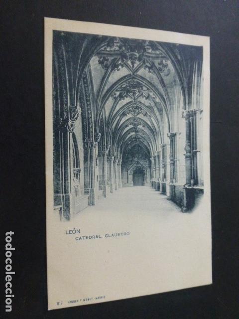 Postales: LEON CATEDRAL CLAUSTRO - Foto 1