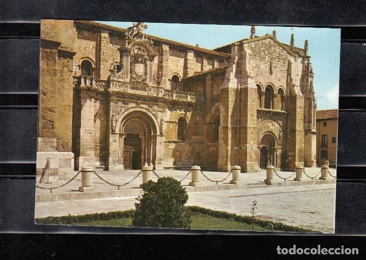 Postales: 2.050.- LEON. BASILICA DE SAN ISIDORO. FACHADA