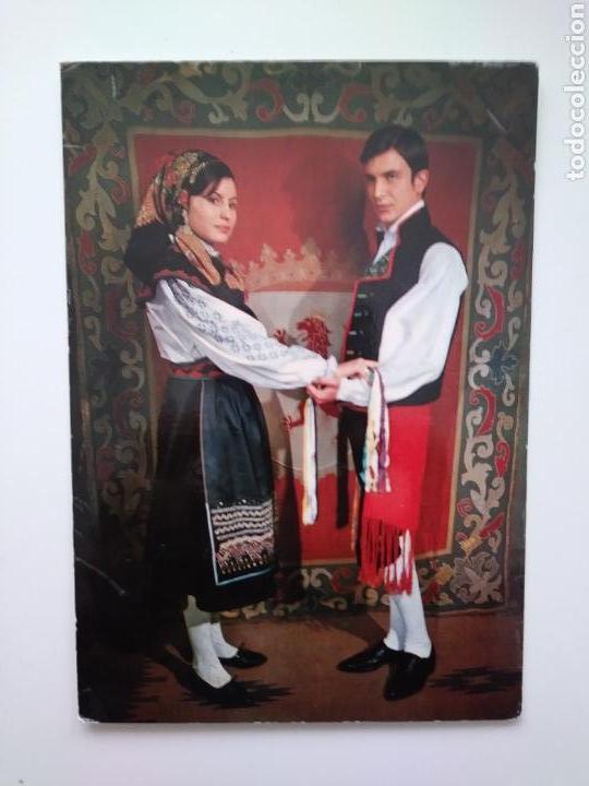 Postales: Leon: trajes t&iacute;picos.1969.circulada