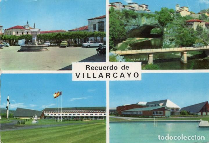 Postales: villarcayo. 1 plaza mayor. inter
