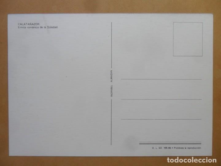 Postales: POSTAL - CALATA&Ntilde;AZOR (SORIA) - ERMITA ROMANICA DE LA SOLEDAD - Foto 2