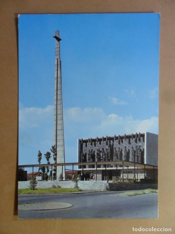 Postales: POSTAL - 13 - LEON - SANTUARIO DE LA VIRGEN DEL CAMINO - ED. GARCIA GARRABELLA
