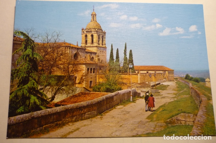 Postales: postal ciudad rodrigo - vista parcial catedral