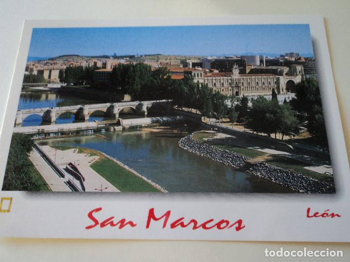 Postales: LEON PARADOR SAN MARCOS PANORAMICA ED REYERO