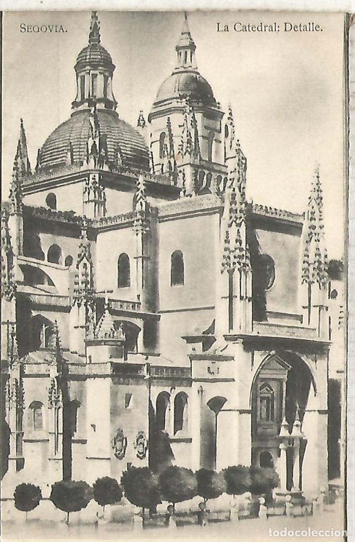 Postales: SEGOVIA CATEDRAL ESCRITA - Foto 1