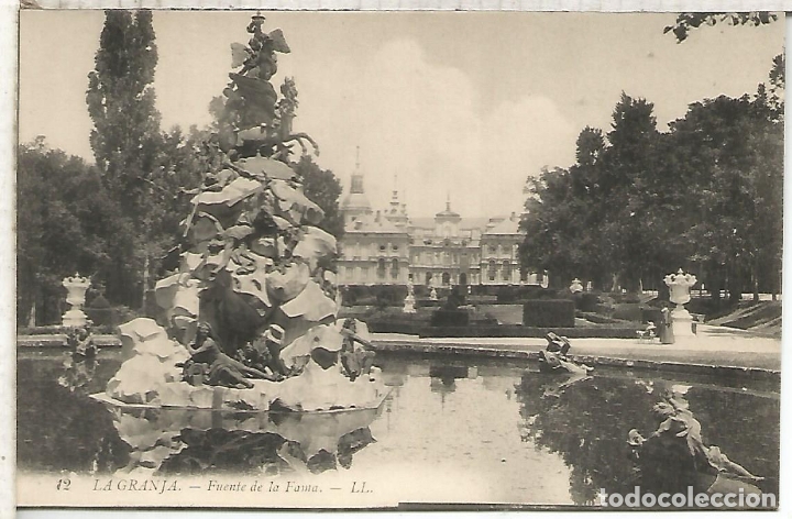 Postales: SEGOVIA LA GRANJA SIN ESCRIBIR - Foto 1