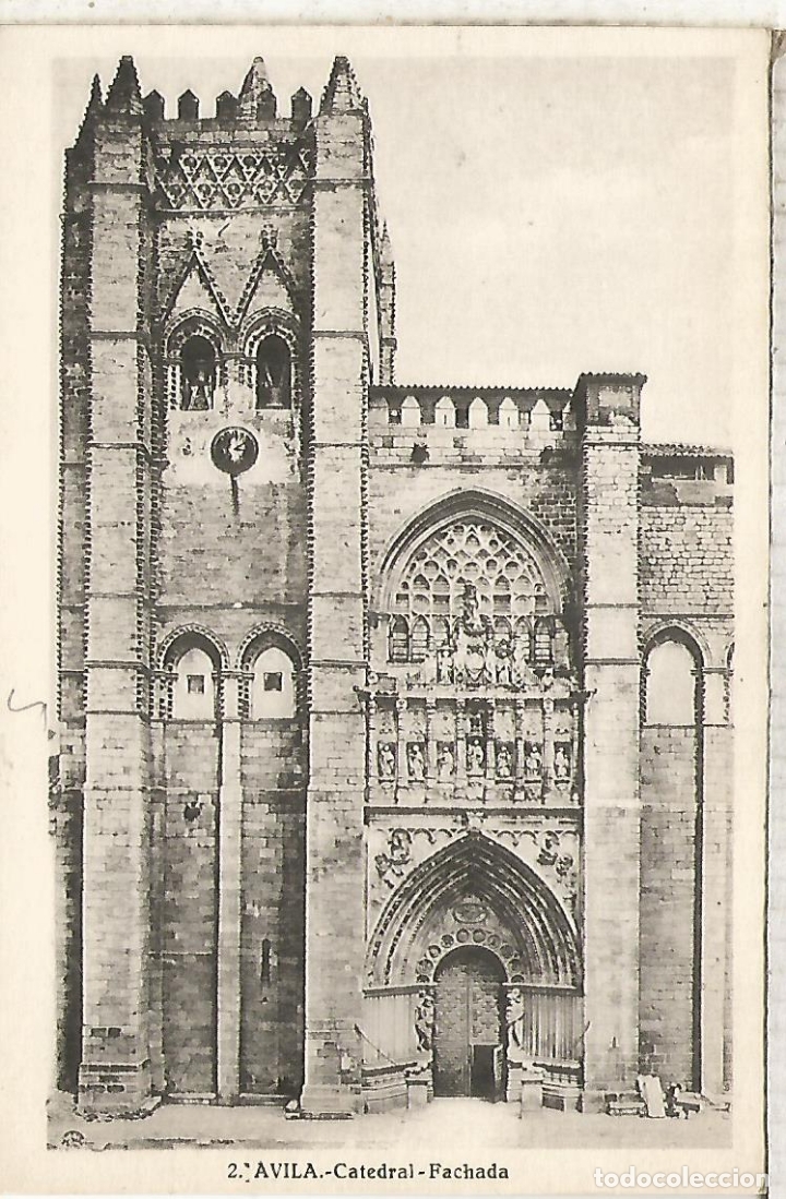 Postales: AVILA CATEDRAL SIN ESCRIBIR