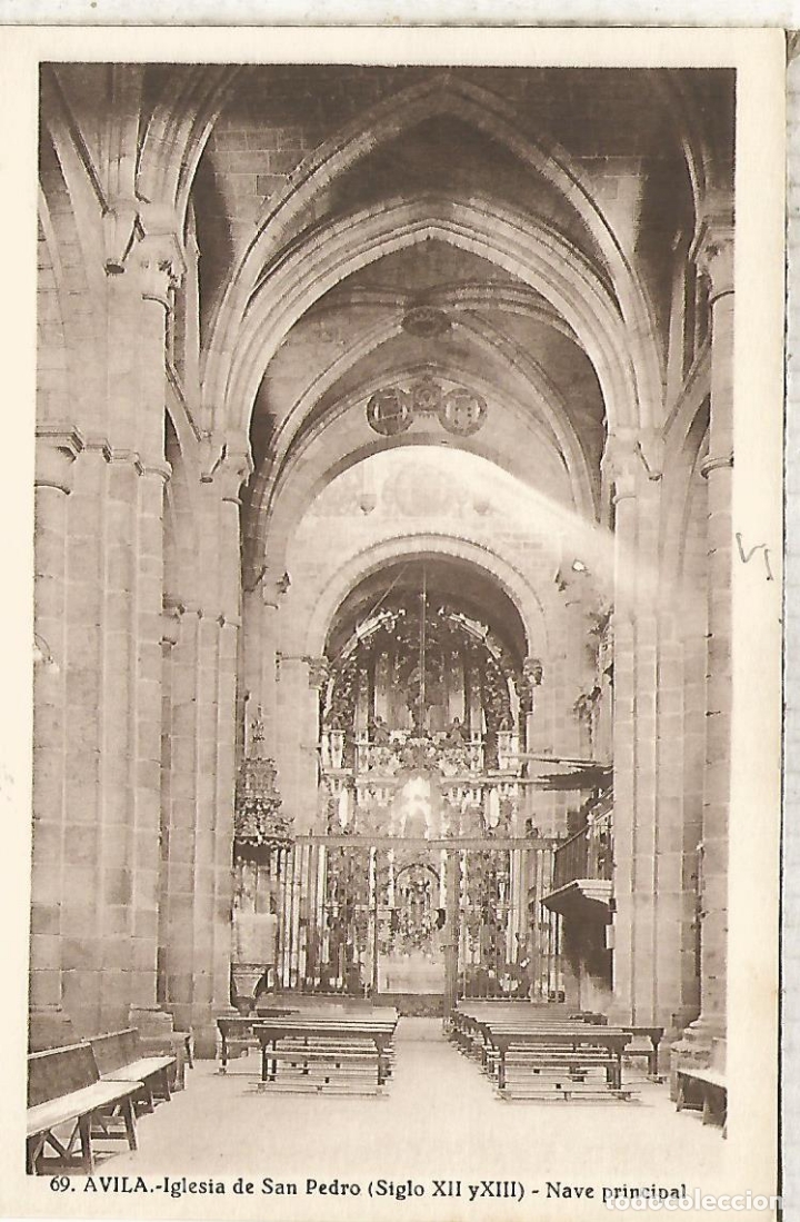 Postales: AVILA SAN PEDRO SIN ESCRIBIR
