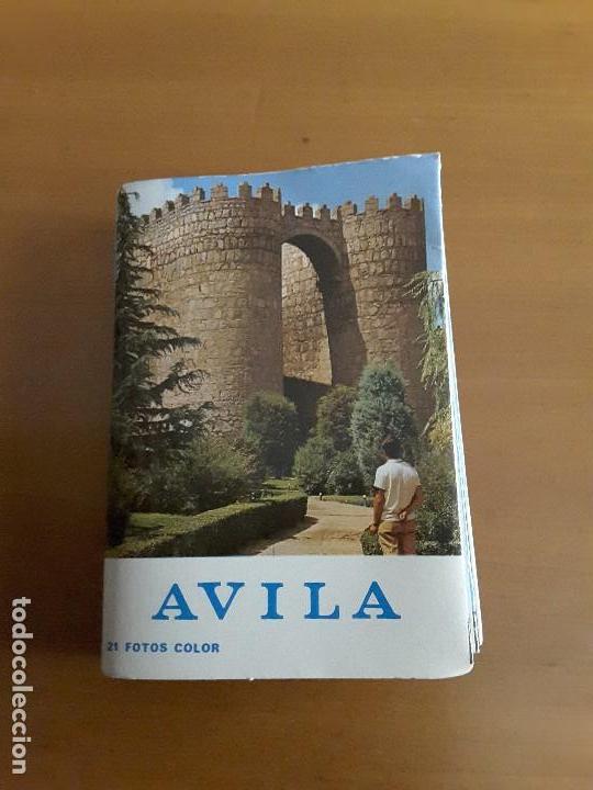 Postales: BLOCK POSTALES &Aacute;VILA - COMPLETO CON 21 FOTOS A COLOR