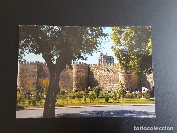 Postales: POSTAL &Aacute;VILA - MURALLAS - Foto 1