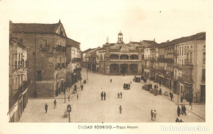 Postales: CIUDAD RODRIGO PLAZA MAYOR - Foto 2