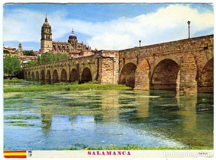 nº 58 - salamanca. puente romano y río tormes. - Buy Postcards from Castile  and León on todocoleccion