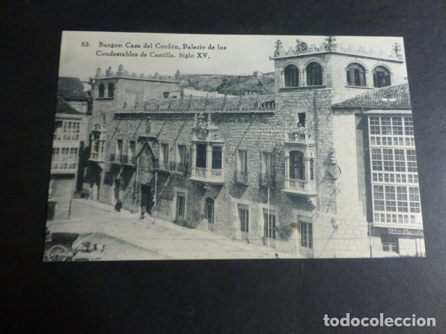 Postales: BURGOS CASA DEL CORDON - Foto 1