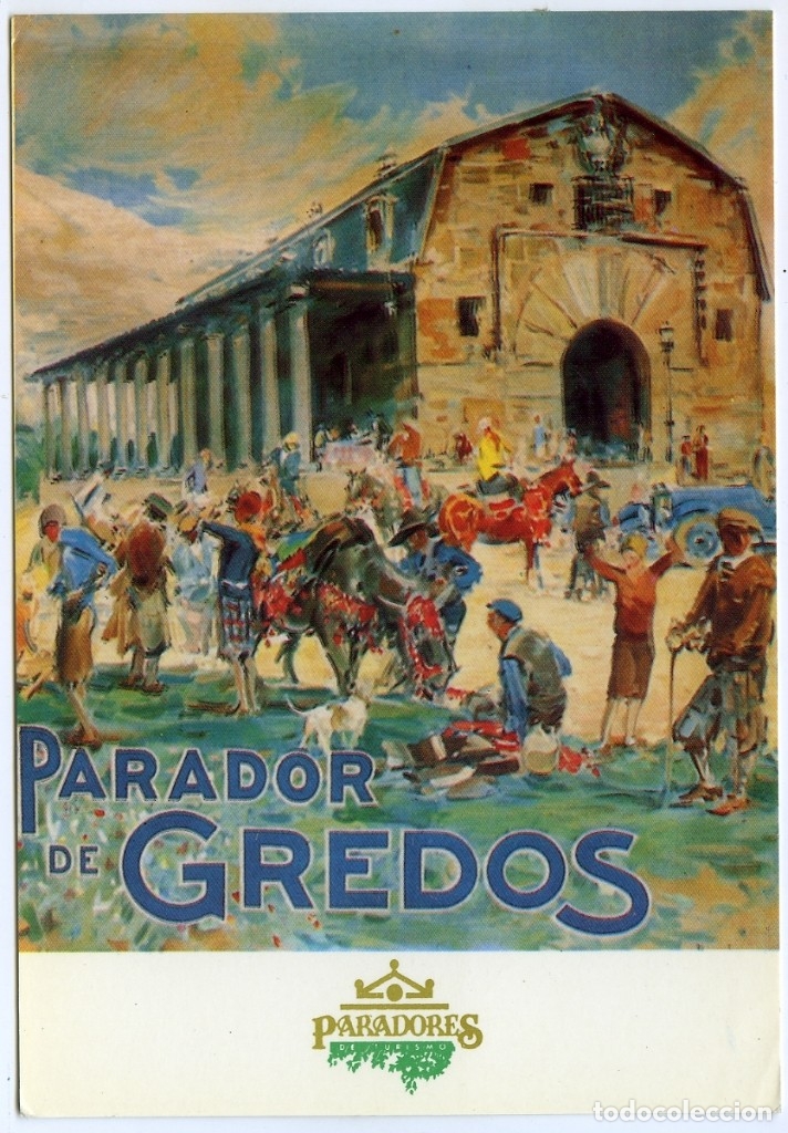 Postales: PARADOR DE TURISMO DE GREDOS. &Aacute;vila. Sin circular. Ed. PARADOR DE TURISMO DE GREDOS.