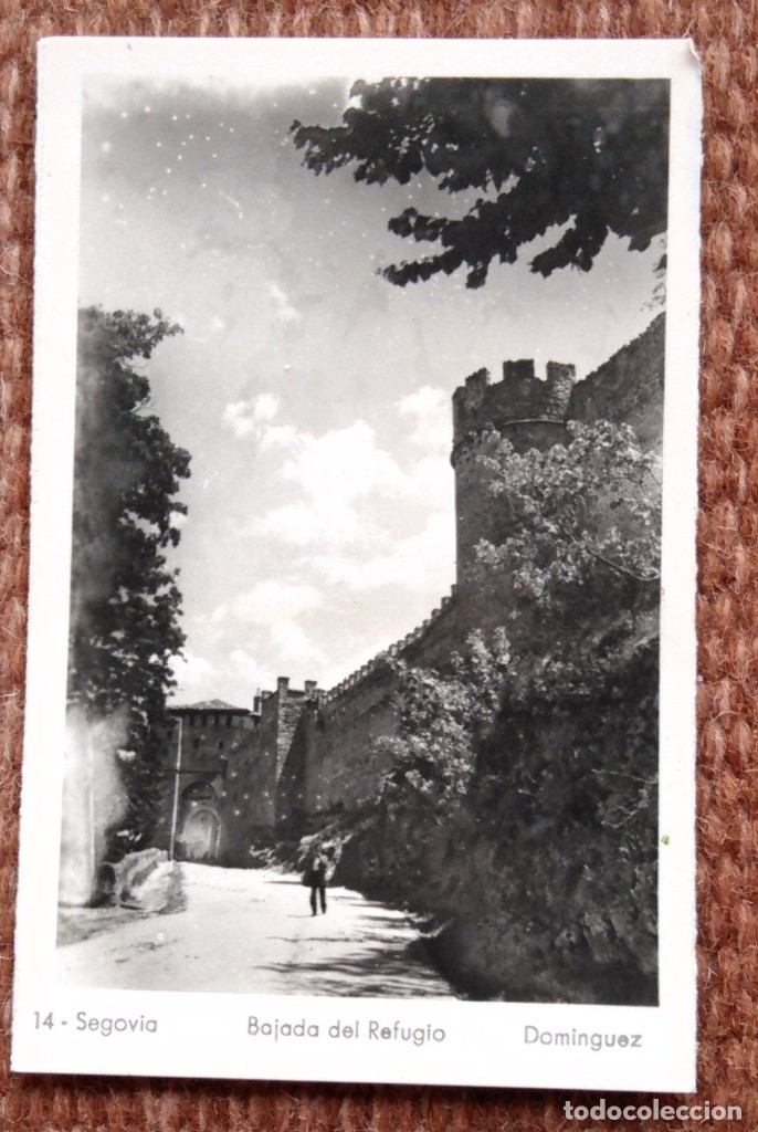 Postales: SEGOVIA - BAJADA DEL REFUGIO - Foto 1
