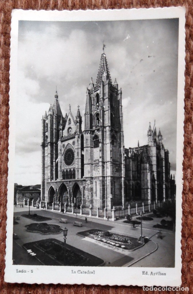 Postales: LEON - CATEDRAL - Foto 1
