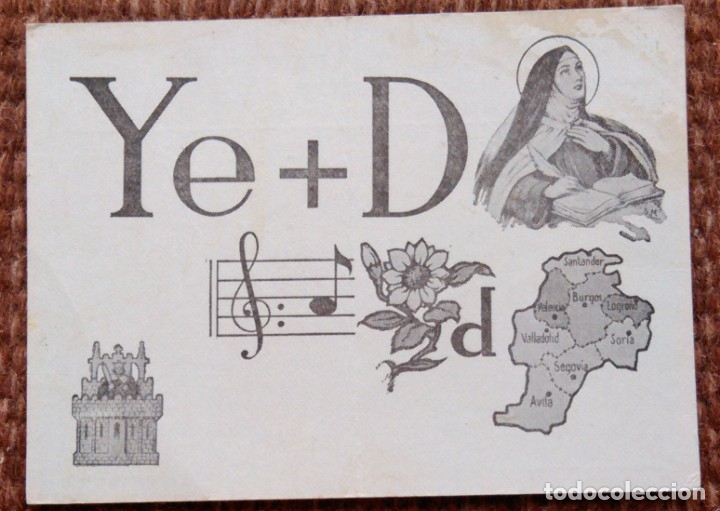 Postales: YEMAS DE SANTA TERESA LA FLOR DE CASTILLA - AVILA