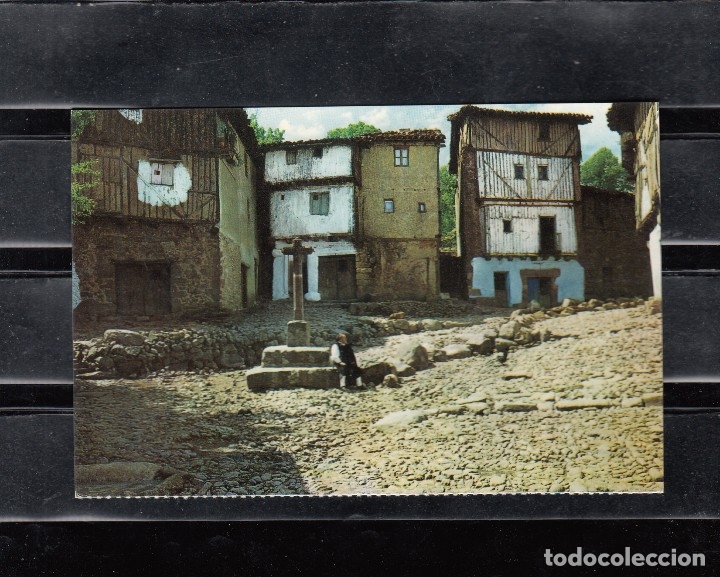 Postales: LA ALBERCA. MONUMENTO NACIONAL. CRUCERO DEL BARRIO NUEVO