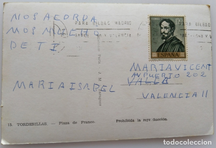 Postales: TORDESILLAS - Foto 2