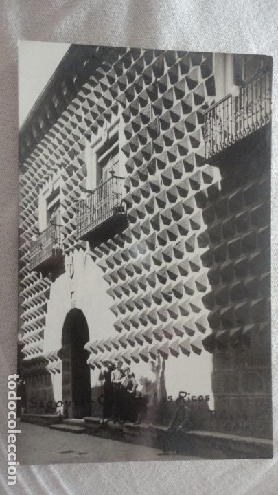 Postales: ANTIGUA POSTAL FOTOGRAFICA.LA CASA DE LOS RICOS.SEGOVIA. FOTO ESPERON N&ordm; 11