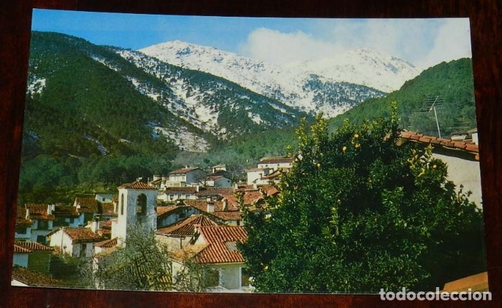 Postales: FOTO POSTAL DE GUISANDO (AVILA) VISTA GENERAL NARANJOS Y NIEVE, RUAN S.A.., SIN CIRCULAR