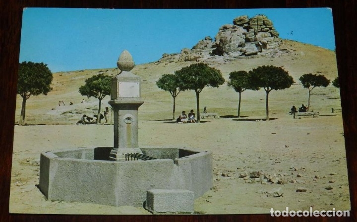 Postales: FOTO POSTAL DE LAS NAVAS DEL MARQUES (AVILA) RISCO DE SANTA ANA, ED. VISTABELLA, CIRFCULADA