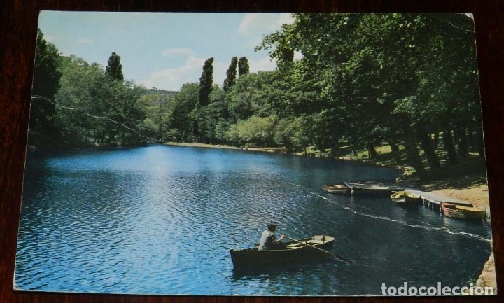 Postales: FOTO POSTAL DE LAS NAVAS DEL MARQUES (AVILA) CIUDAD DUCAL, LAGO, ED. VISTABELLA, CIRFCULADA