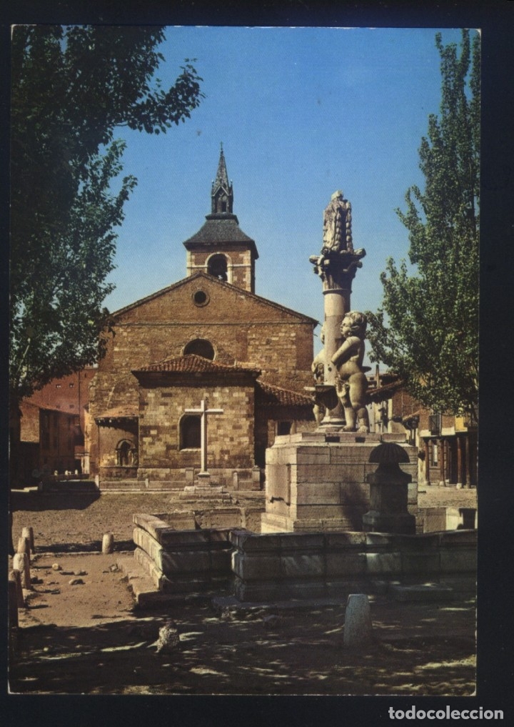 Postales: LE-0717- LE&Oacute;N. PLAZA DEL GRANO. - Foto 1