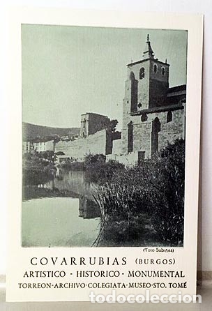 Postales: Postal de Covarrubias. (Historia, Arte, Monumentos) 1968. Realizada para esta edici&oacute;n