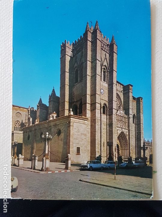 Postales: AVILA LA CATEDRAL POSTAL
