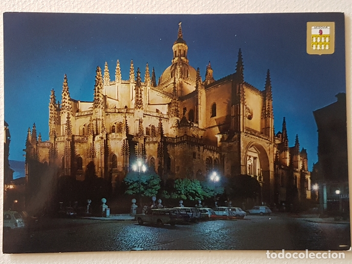 Postales: SEGOVIA ABSIDE DE LA CATEDRAL POSTAL - Foto 1