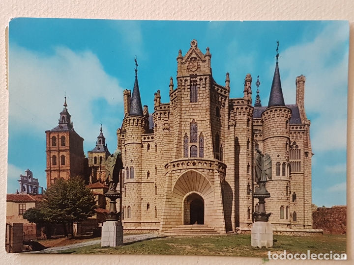 Postales: ASTORGA LEON PALACIO GAUDI POSTAL - Foto 1