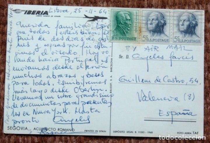 Postales: SEGOVIA - POSTAL IBERIA - Foto 2