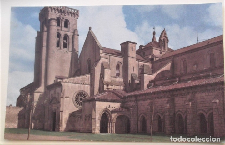 Postales: Monasterio de las Huelgas. Nueva. Blanco/Negro. Dorso con se&ntilde;ales de haber estado pegada.