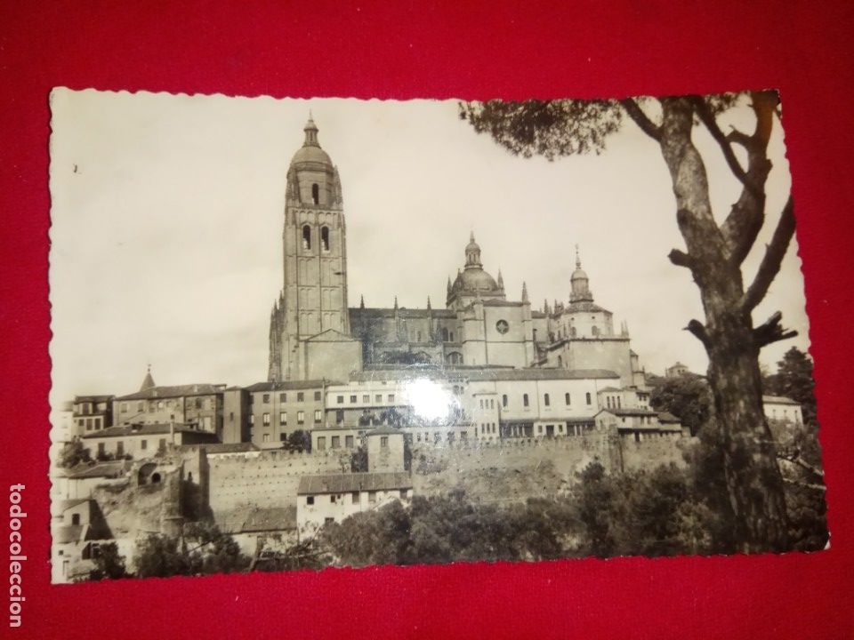 Postales: POSTAL .SEGOVIA.LA CATEDRAL.USADA.