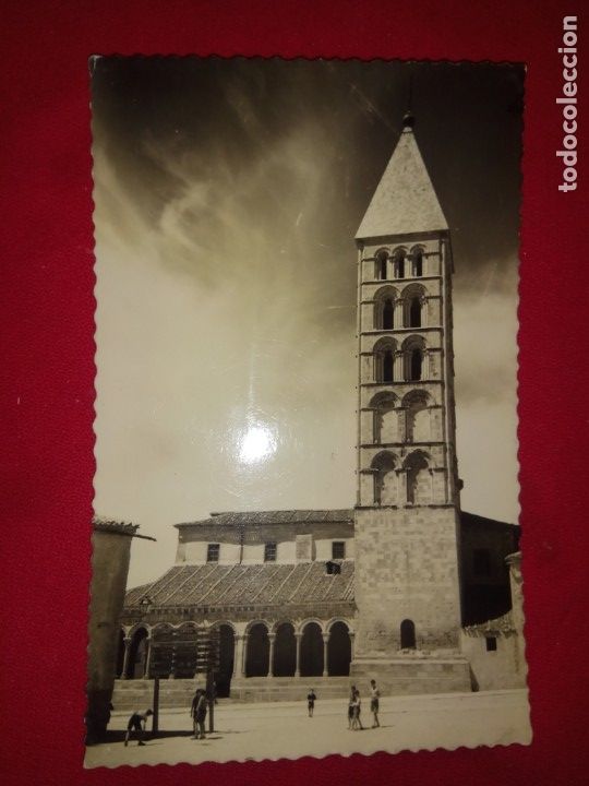 Postales: POSTAL .SEGOVIA.IGLESIA DE SAN ESTEBAN.USADA.1951