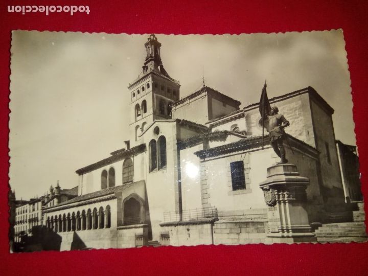 Postales: POSTAL .SEGOVIA. IGLESIA DE SAN MARTIN.USADA.