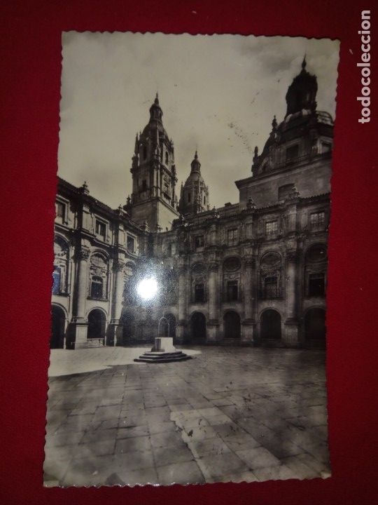 Postales: POSTAL.SALAMANCA.CLERECIA.PATIO.USADA.1958.