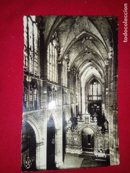 Postales: POSTAL.LEON.INTERIOR DE LA CATEDRAL.NUEVA. - Foto 1
