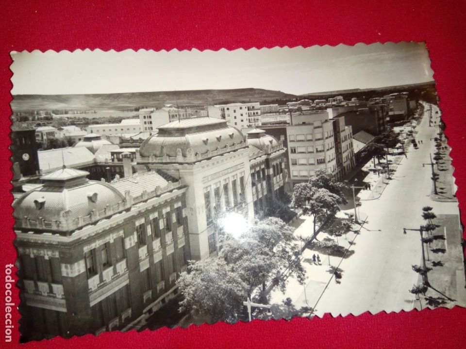 Postales: POSTAL.PALENCIA.AVDA.VALLADOLID E INSTITUTO.NUEVA.