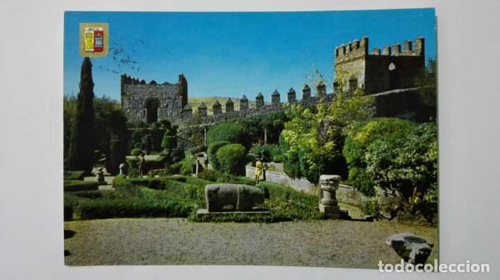 Postales: POSTAL AVILA, JARDINES MARQUES DE SANTO DOMINGO Y MURALLAS