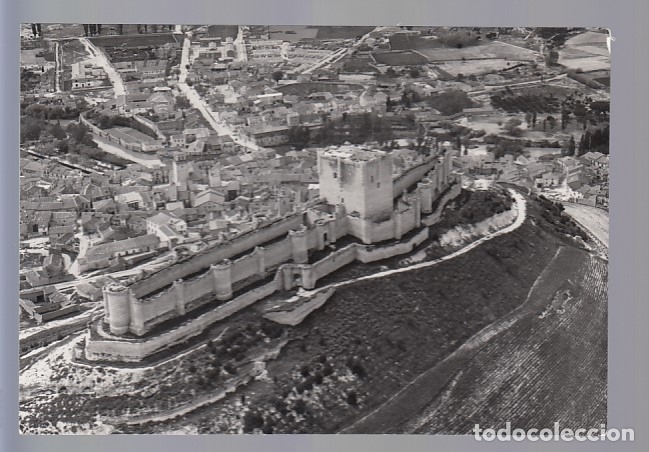 Postales: PE&Ntilde;AFIEL (VALLADOLID).- VISTA AEREA
