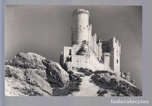 Postales: PE&Ntilde;AFIEL (VALLADOLID).- CASTILLO