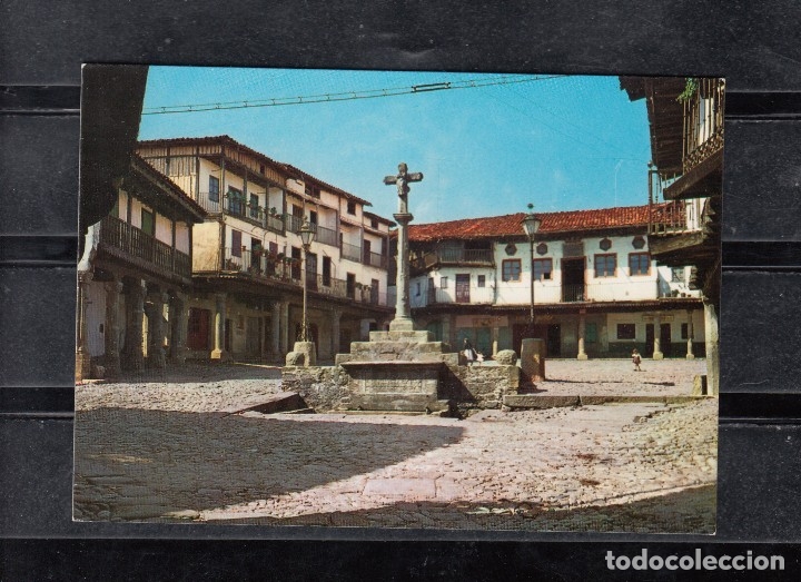 Postales: N&ordm; 21.- LA ALBERCA. MONUMENTO NACIONAL. LA PLAZA