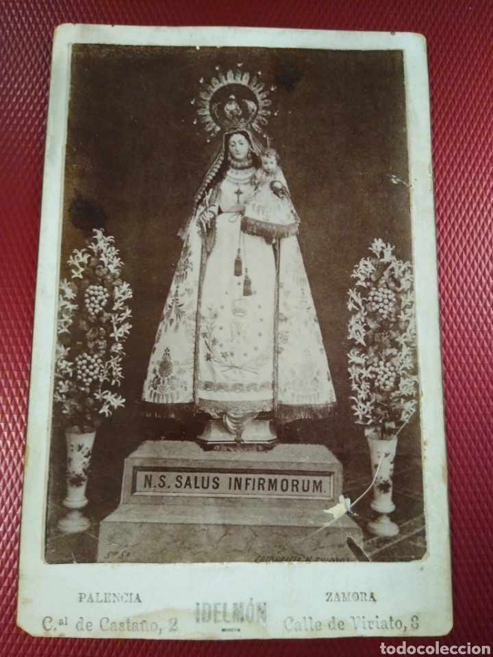 Postkarten: Nuestra Se&ntilde;ora Salud Infirmorum. Ildemon fot&oacute;grafo Palencia y Zamora.